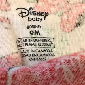 Disney Pajamas - NEW - Disney Infant Girl Pajamas ** 3 for $30.00 Disney Pajamas - NEW - Disney Infant Girl Pajamas ** 3 for $30.00